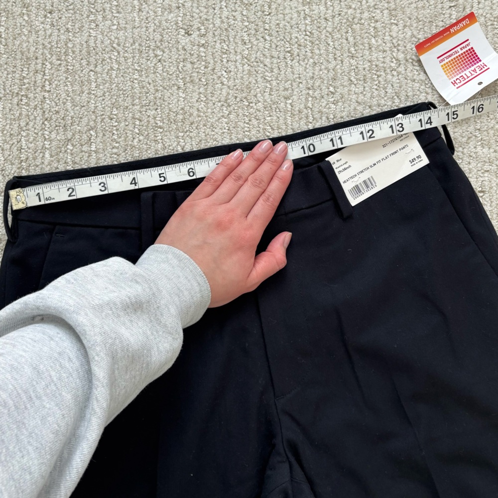 Uniqlo Stretch Heattech Slacks - Slim Fit - Picture 2 of 4